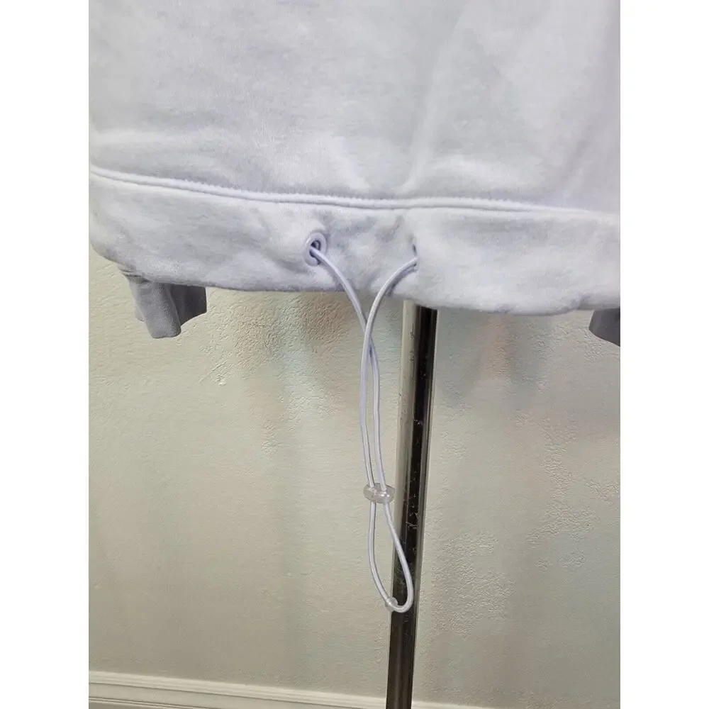 Nike Sportswear Hooded Sweater Womens SZ XL Easy Fleece Hoodie Blue DD5780-057…